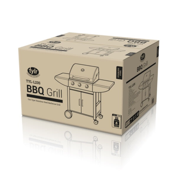 3 Burner Outdoor BBQ Grill