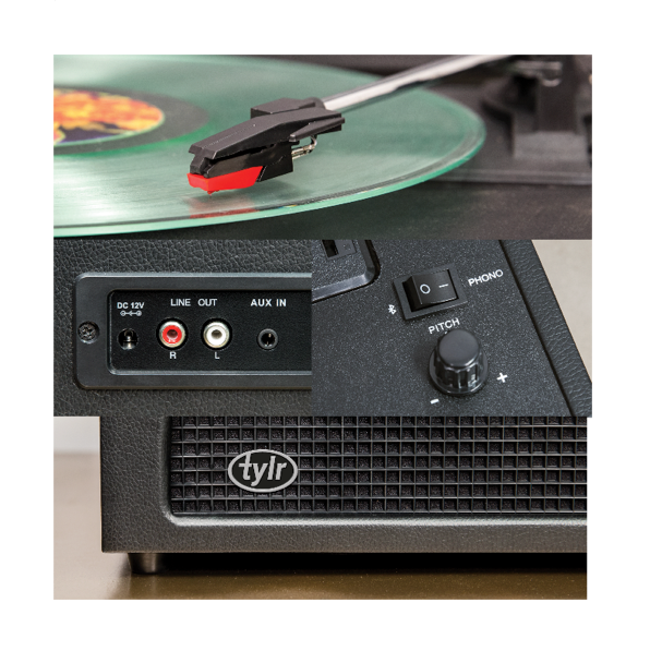 Portable Vinyl Record Player