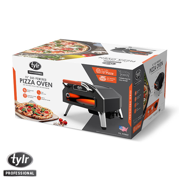 15" Gas-Powrered Pizza Oven