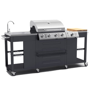 Outdoor BBQ Island Grill