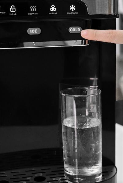2 in 1 Ice Maker & Hot & Cold Water Dispenser