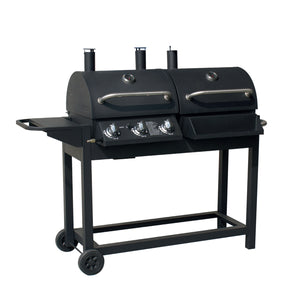 Charcoal & Gas Outdoor BBQ Grill